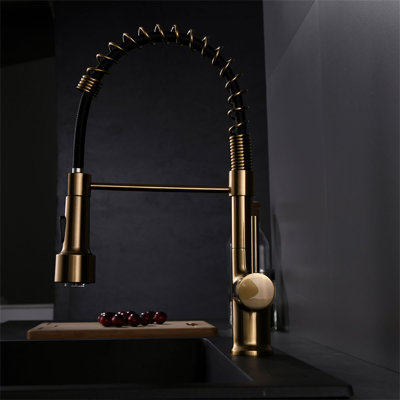 AWZTOO Pull Down Kitchen Faucet