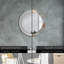 Huldar Glass Flat Wall Mirror