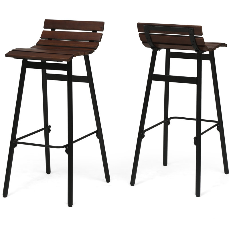 Tabouret de bar 30 po Algoma, Foncé/brun/noir