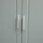 Tall And Wide Storage Cabinet With Doors For Bathroom/Office, Three Drawers, Grey(Old SKU:WF299285AAG)-1683920533