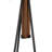 Reclaimed Wood And Metal Freestanding Coat Rack With Hooks Use In Bedroom, Living Room