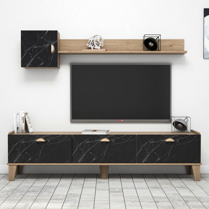Meuble audio-vidéo pour téléviseur de 78 po ou moins Mejia