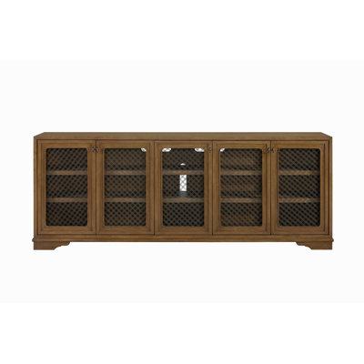 84" Console  Tv Stand- Almond