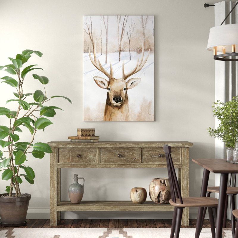 Snowland Collection B by Grace Popp - Painting Print, Wrapped Canvas, 122cm H x 81cm W x 3.18cm D