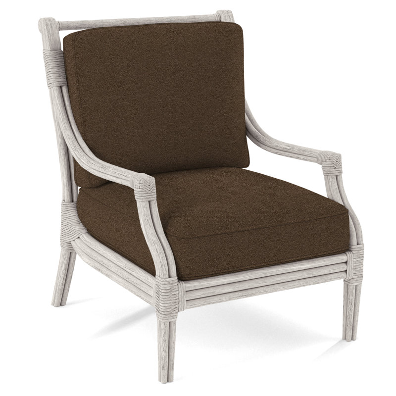 Fauteuil l 32 po Inveron, Blanc antique givré, Chocolat Elite; 0321-72