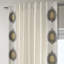 Rideaux en coton uni filtrant la lumière Gilded Medallion-2024989381