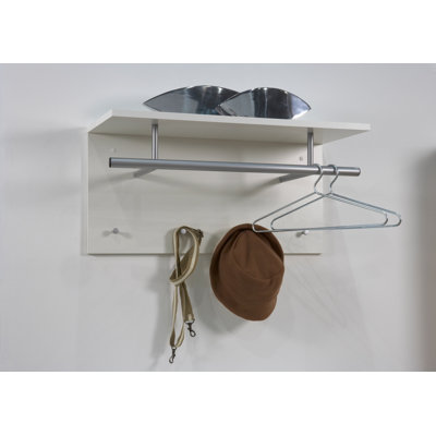 Wall 4 - Hook Wall Mounted Coat Rack