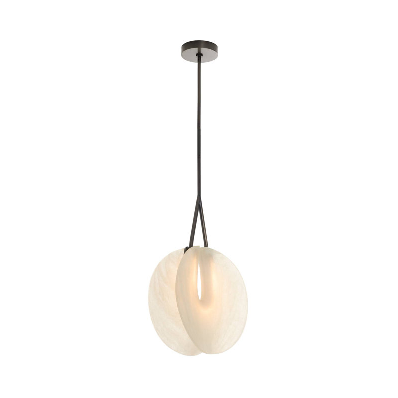 Tyche Pendant, Matte Swirl