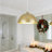 Mehriban 1 - Light 12 inch Metal Dome Pendant with Plug-In Switch for Kitchen Island Dining Room Entryway-902383838