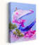 «Whimsical Dreamscape Birds Colorful Dreamy Peaceful Bird Nature Landscape», reproduction d'art mural-907282550