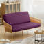 Housse pour canapé-lit réversible en tissu de polyester réversible avec fermeture à glissière 3 côtés-96484493-87758523