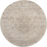 Handmade Silk and Wool Floral Area Rug