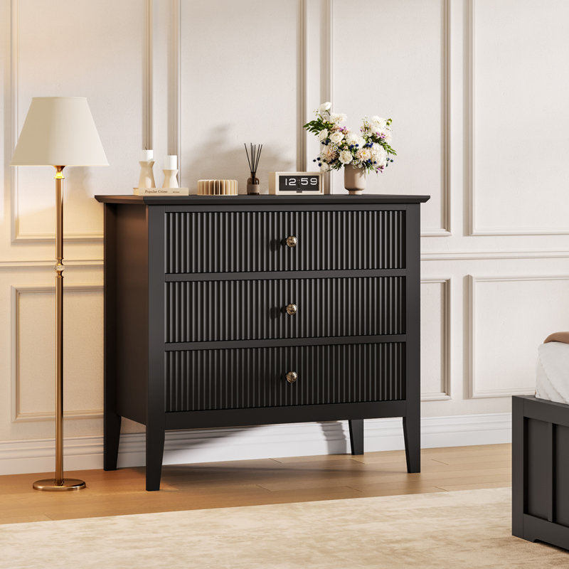 80 W 3 - Drawer Chest of Drawers