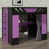 Noir / mauve sélectionné