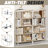 Farragut Faux Wood & Metal 5-Tier Bookshelf-27115504