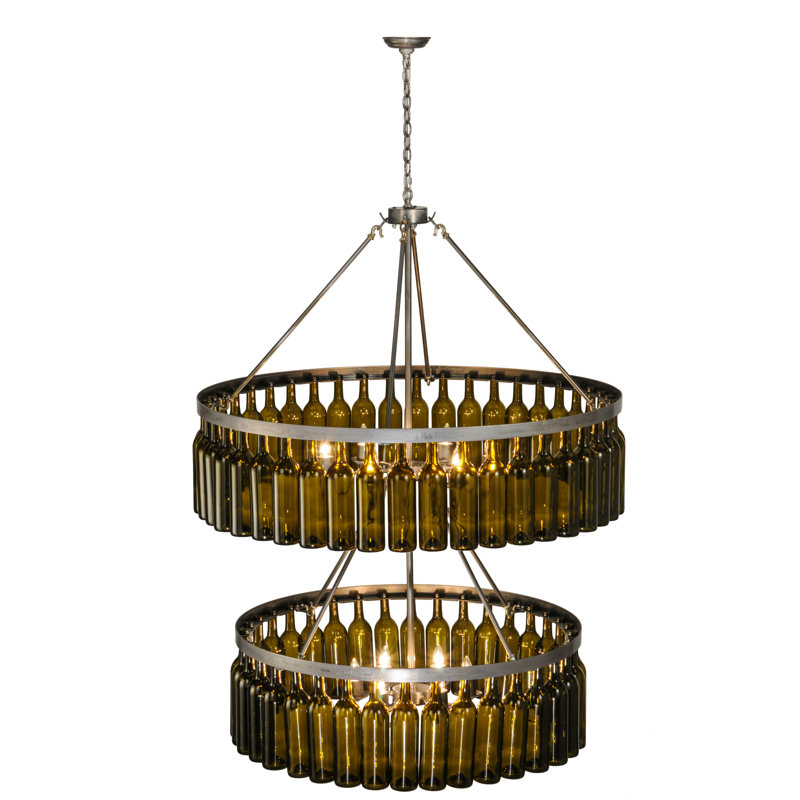 Aaralyn 12 - Light Glass Chandelier