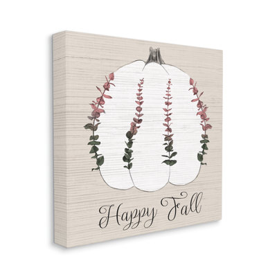 Joyeux automne ombre eucalyptus, récolte de citrouilles
