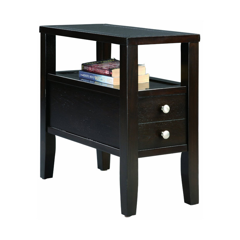 Table de bout avec rangement Sydnee