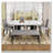 Modern Tufted Linen Dining Bench-82056843