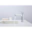 Robinet de meuble-lavabo élégant - débit de 1,5 / GPM, évier en zinc moderne à 1 trou, poignée centrale, corrosion-122074390