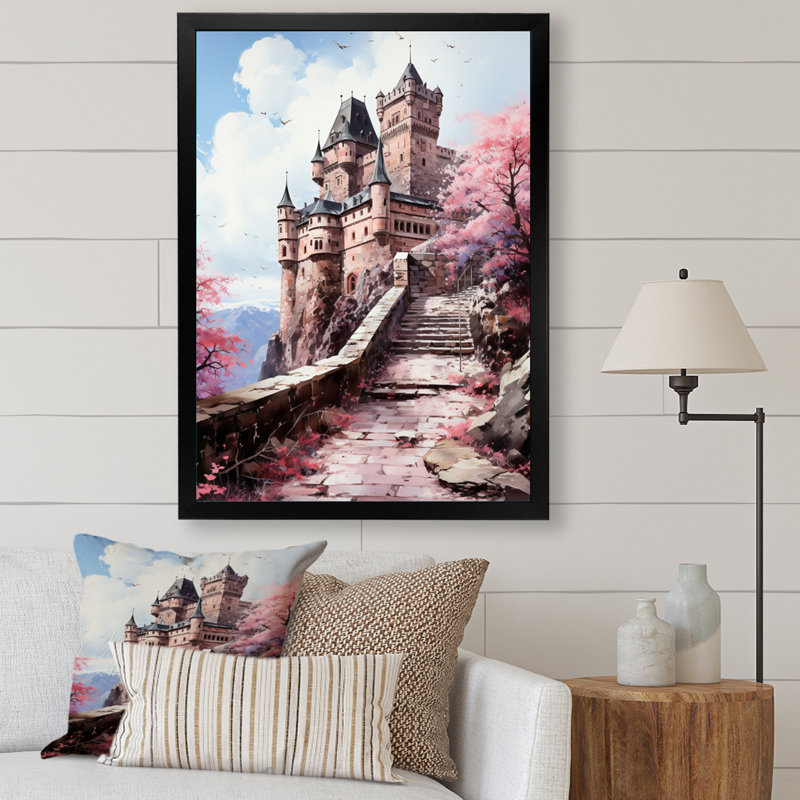 Vevat, Allemagne, château de Heidelberg, H 20 po x l 12 po x P 1 po, Cadre photo noir