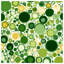 Édredon de cercles de literie abstrait Mid-Century moderne-122391163-122943270