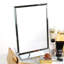 Flat Freestanding Makeup / Shaving Mirror