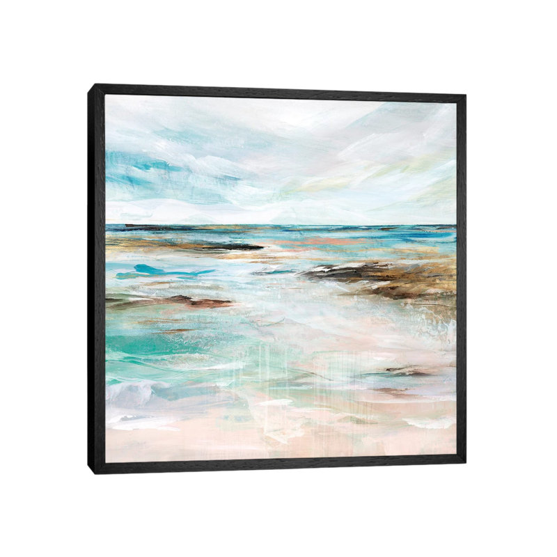 Midnight Clear I by Isabelle Z - Painting on Canvas, 66.04 cm H x 66.04 cm W, Black Framed