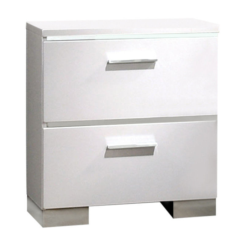 23'' W Nightstand, White
