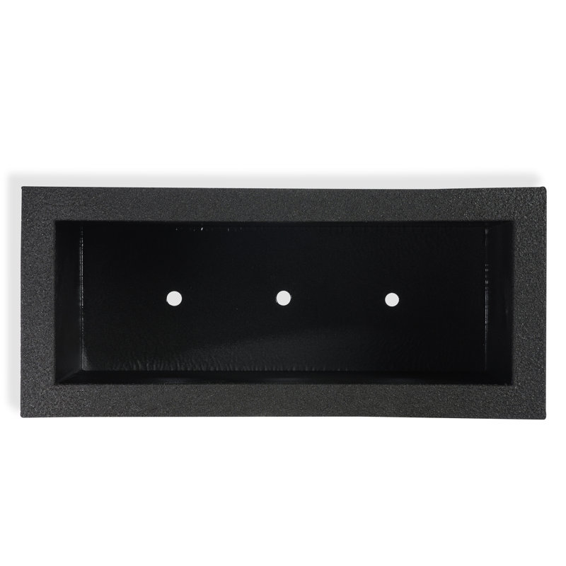 Argentine Trough Planter, Black Granite