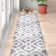 Scituate Retro Trellis High-Low Cream/Gray Rug
