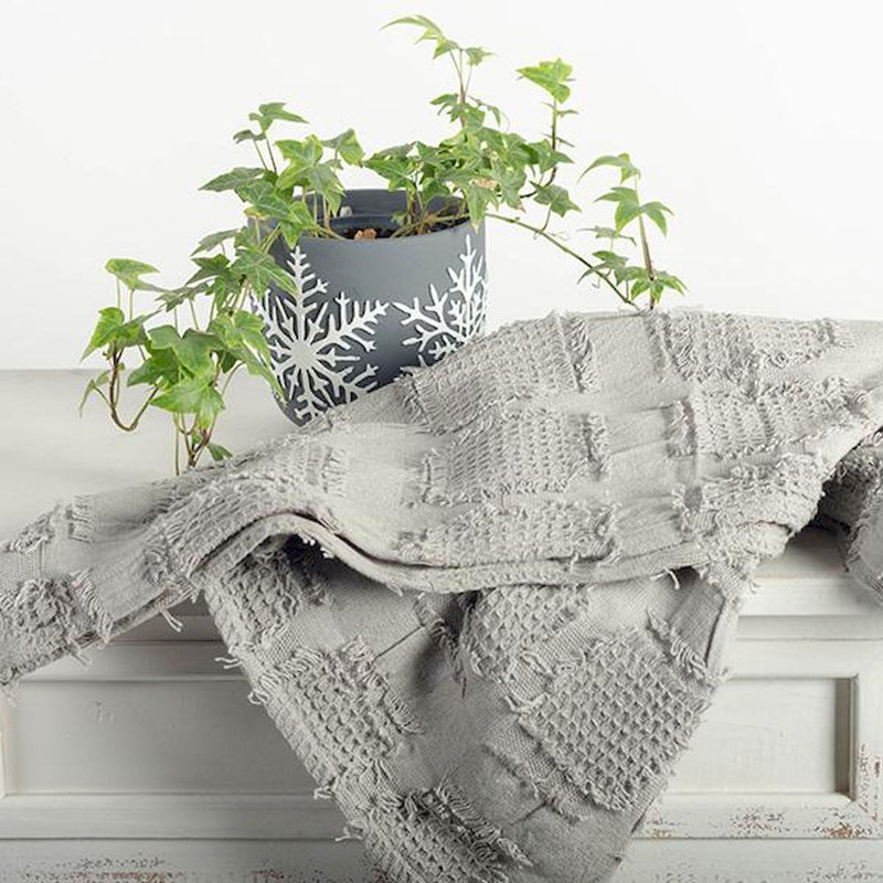 Throw Blanket, Gray