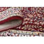 Tapis traditionnel Kelayeh de couleur cramoisi