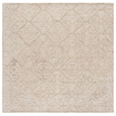 Harvest 117 Hand Woven Wool Pile Geometric Rug
