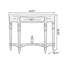 Console verte en bois massif vert