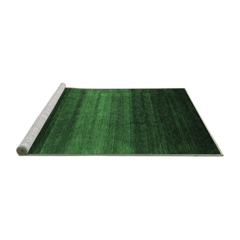Washable Abstract Indoor Rug, Square 8'