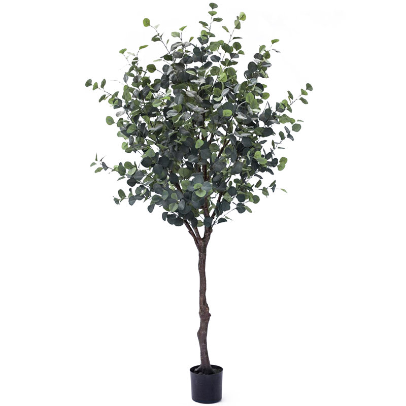 84" Artificial Eucalyptus Tree in Pot