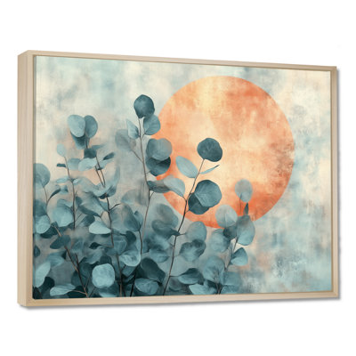 Toile botanique sauge, art mural eucalyptus, Deibel