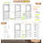 Closet System with Drawers and Hanging Rods-561467112