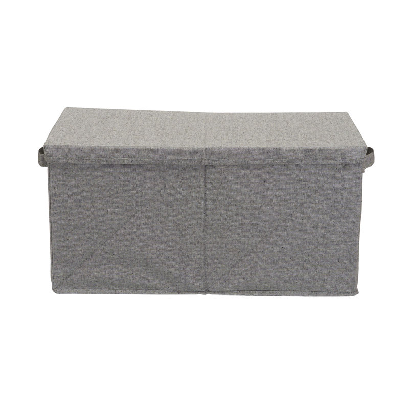 Household Essentials Double Twist Box Fabric Bin