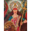 Sherawali Maa, peinture par Sneha Singh | Acrylique sur toile