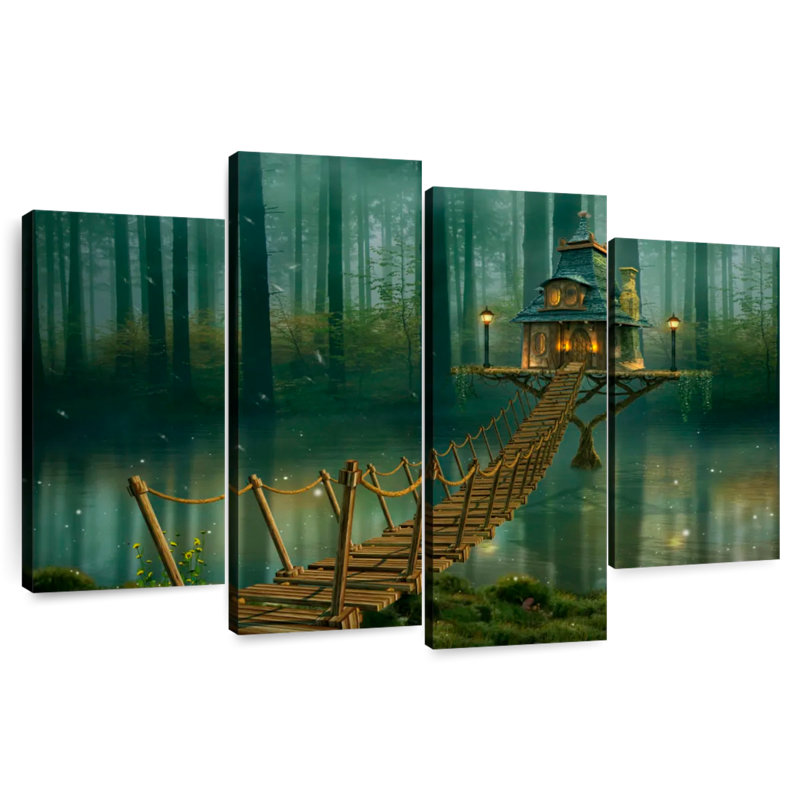 Pont Ashelle Fairy House, H 54 po x l 84 po
