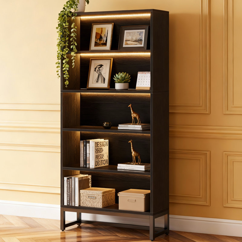 Bibliothèque 70,8 ", Noir