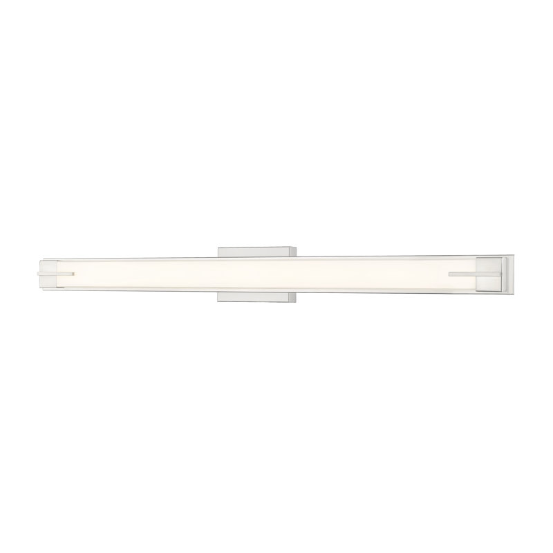 Chase 1 Light Vanity, Brushed Nickel