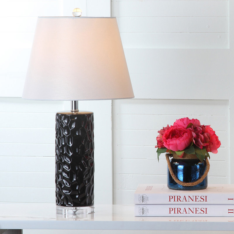 Ensemble de lampes de table 23,5 "Thora, Bleu marine