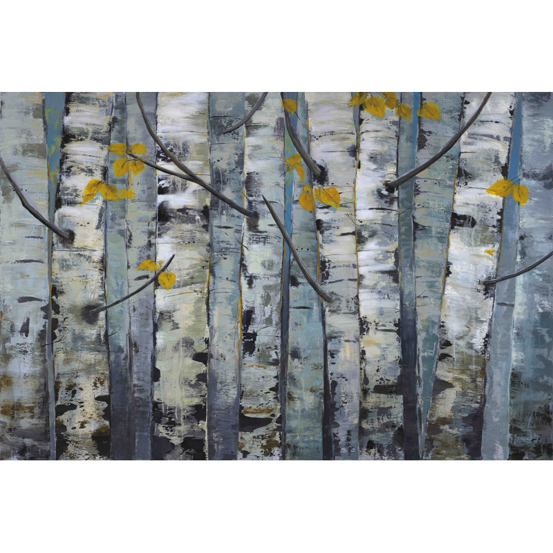 Toile tendue à imprimé doré touché, 40 po x 60 po, Toile tendue