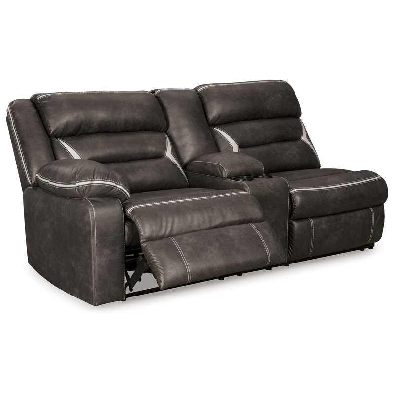Kincord 2-Piece Power Reclining Sectional Sofa, 41" H x 109" W x 124" D