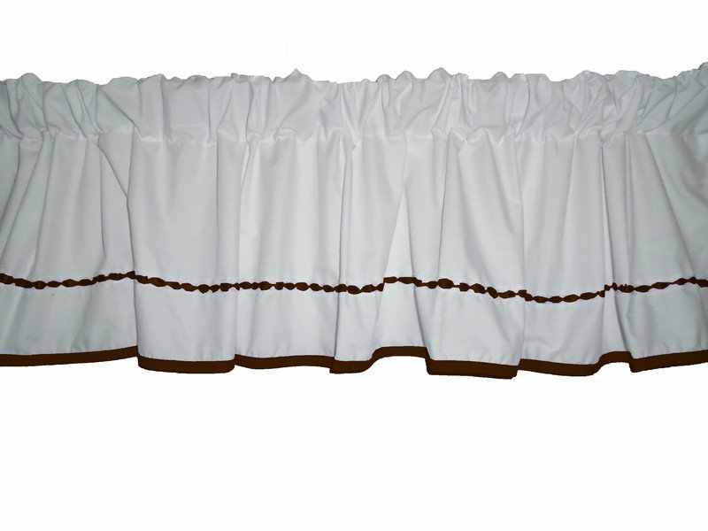 Jupe de fenêtre 72 po Crestline, Chocolat