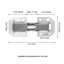 6Pcs Soft-Close Cabinet Door Hinges