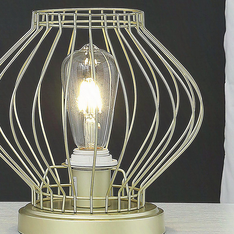 Lampe de table en métal 9,5 po